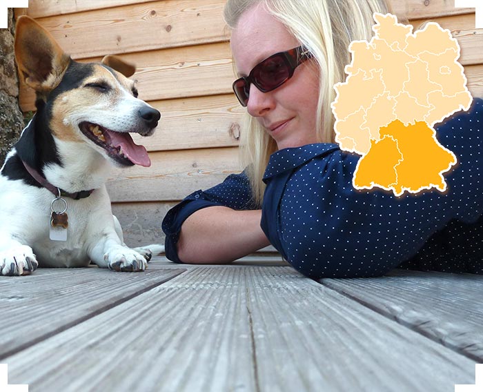 Schimmelspürhund Beate Mayer