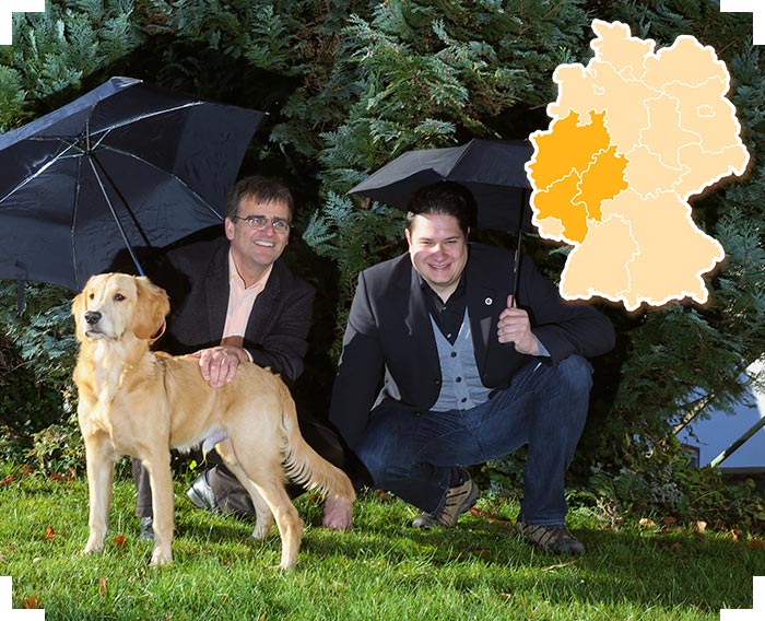 Schimmelspürhund Sam