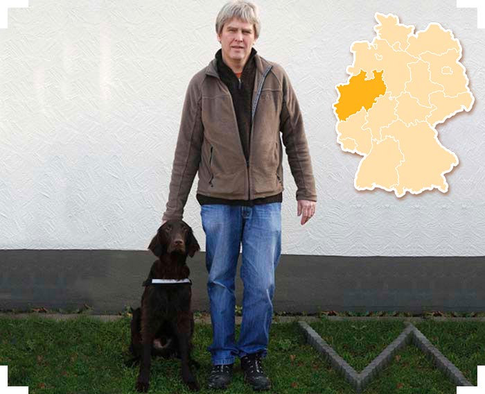 Schimmelspürhund Rico